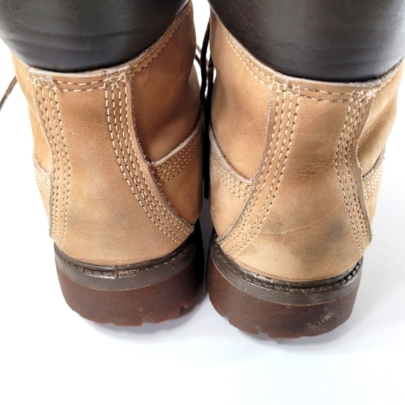 Timberland 6" Premium Leather Waterproof Boots Men's 6M Women's 7.5 US - Picture 8 of 12